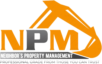 Neighbor's Property Management logo. Professional grade from those you can trust.